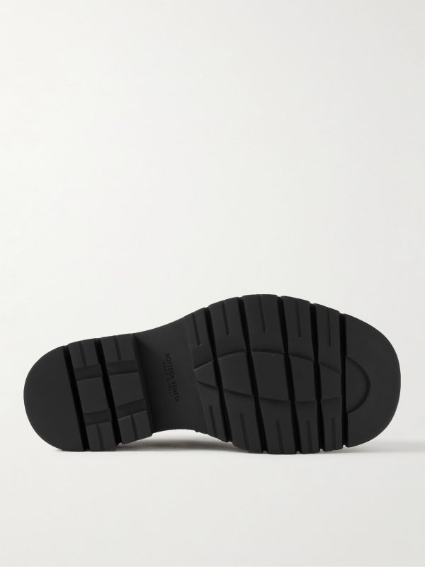 Haddock Intrecciato Leather Loafers - E1 Haddock Intrecciato Leather Loafers - E1