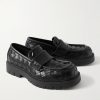 Haddock Intrecciato Leather Loafers - FR Haddock Intrecciato Leather Loafers - FR