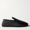 Intrecciato Full-Grain Leather Slippers Intrecciato Full-Grain Leather Slippers