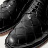 Intrecciato Leather Derby Shoes - CU Intrecciato Leather Derby Shoes - CU