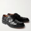 Intrecciato Leather Derby Shoes - FR Intrecciato Leather Derby Shoes - FR