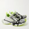 3XL Distressed Mesh and Rubber Sneakers - FR 3XL Distressed Mesh and Rubber Sneakers - FR