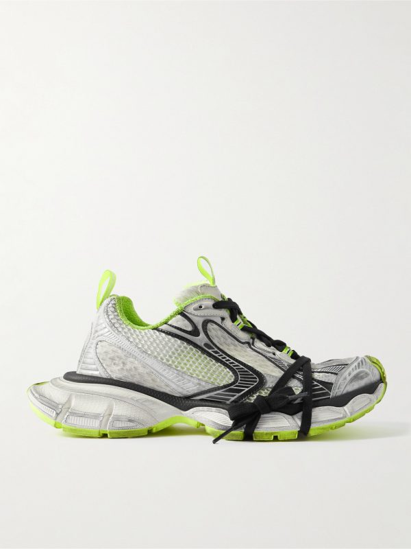 3XL Distressed Mesh and Rubber Sneakers 3XL Distressed Mesh and Rubber Sneakers