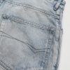 Distressed Straight-Leg Jeans - CU
