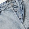 Distressed Straight-Leg Jeans - E1