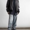 Distressed Straight-Leg Jeans - OU