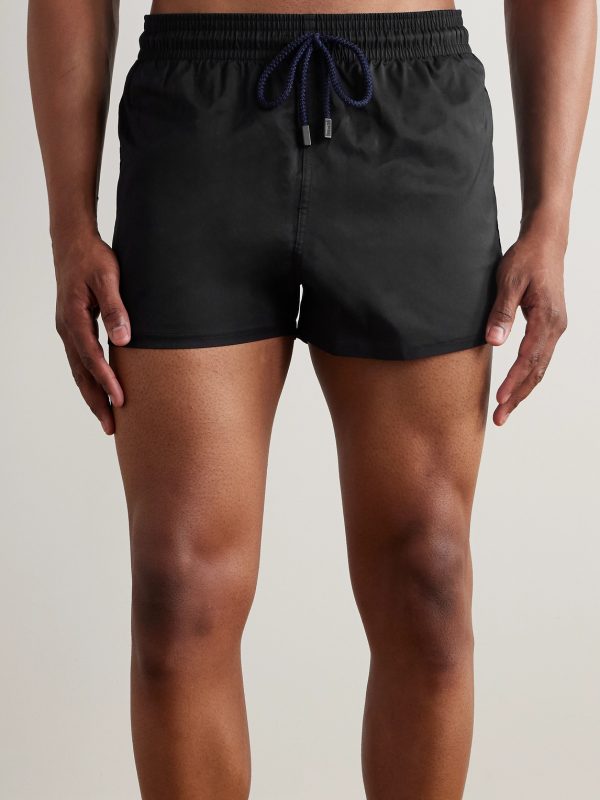 Slim-Fit Short-Length Recycled Swim Shorts - OU