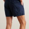 Moorea Straight-Leg Mid-Length ECONYL® Swim Shorts - BK Moorea Straight-Leg Mid-Length ECONYL® Swim Shorts - BK