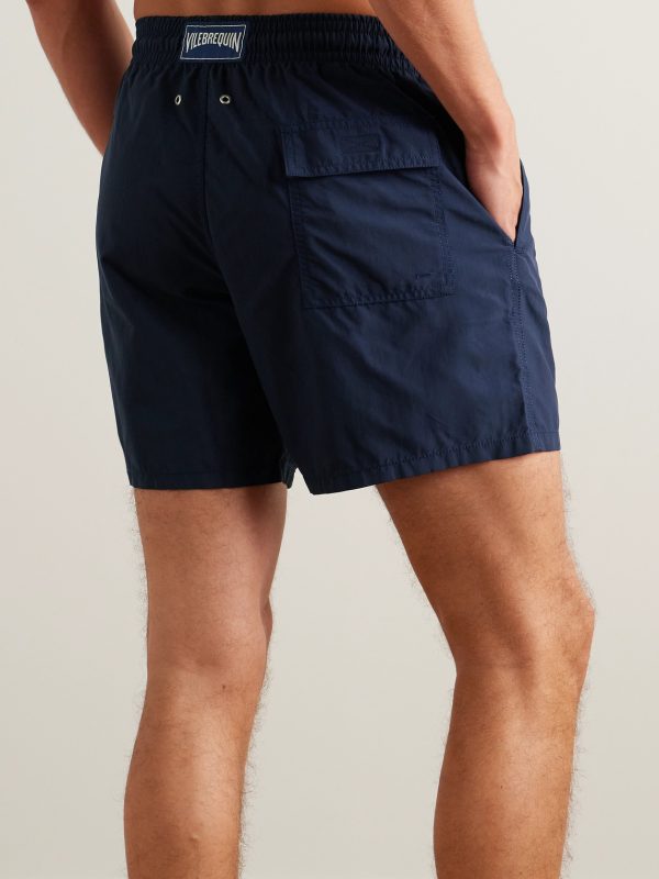 Moorea Straight-Leg Mid-Length ECONYL® Swim Shorts - BK Moorea Straight-Leg Mid-Length ECONYL® Swim Shorts - BK