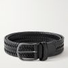 3.5cm Woven Leather Belt 3.5cm Woven Leather Belt
