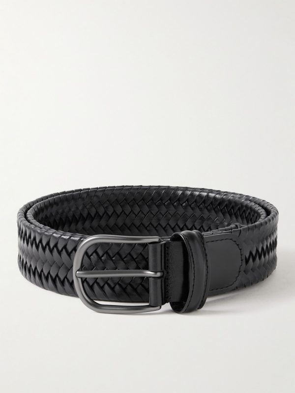 3.5cm Woven Leather Belt 3.5cm Woven Leather Belt