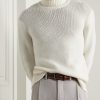 3.5cm Woven Leather Belt - FR