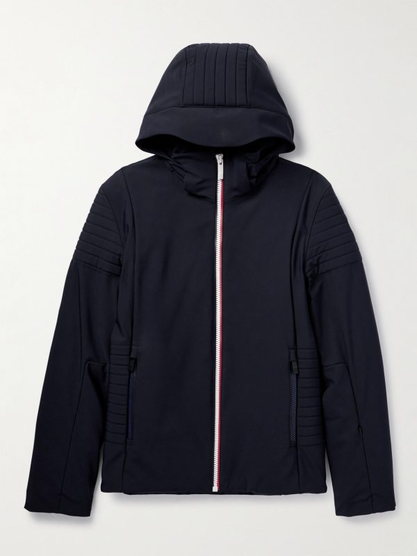 Power Logo-Appliquéd Padded Shell Hooded Jacket Power Logo-Appliquéd Padded Shell Hooded Jacket