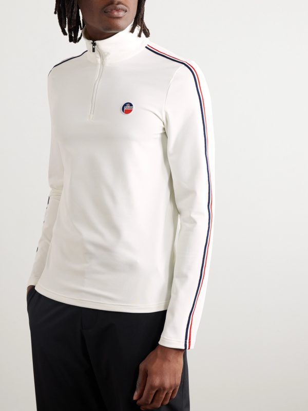 Mario III Logo-Appliquéd Stretch-Jersey Base Layer - FR Mario III Logo-Appliquéd Stretch-Jersey Base Layer - FR