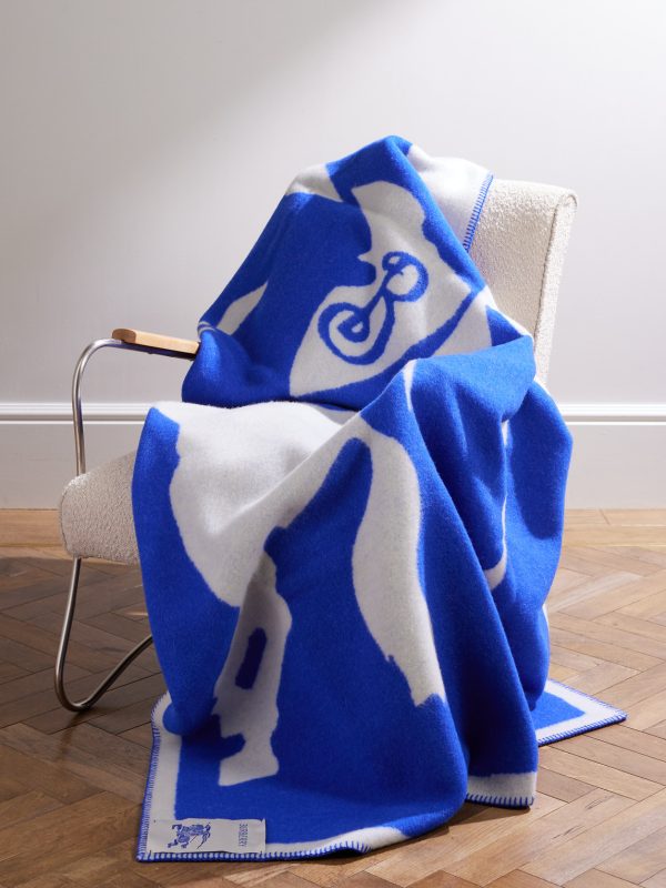 Wool-Jacquard Throw - E3