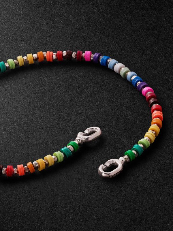 Mini Rize Sterling Silver Beaded Bracelet - BK Mini Rize Sterling Silver Beaded Bracelet - BK