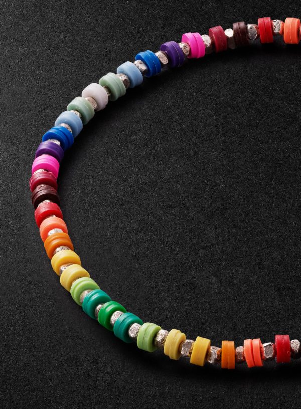 Mini Rize Sterling Silver Beaded Bracelet - CU Mini Rize Sterling Silver Beaded Bracelet - CU