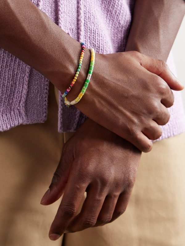 Mini Rize Sterling Silver Beaded Bracelet - E1 Mini Rize Sterling Silver Beaded Bracelet - E1