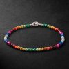 Mini Rize Sterling Silver Beaded Bracelet Mini Rize Sterling Silver Beaded Bracelet