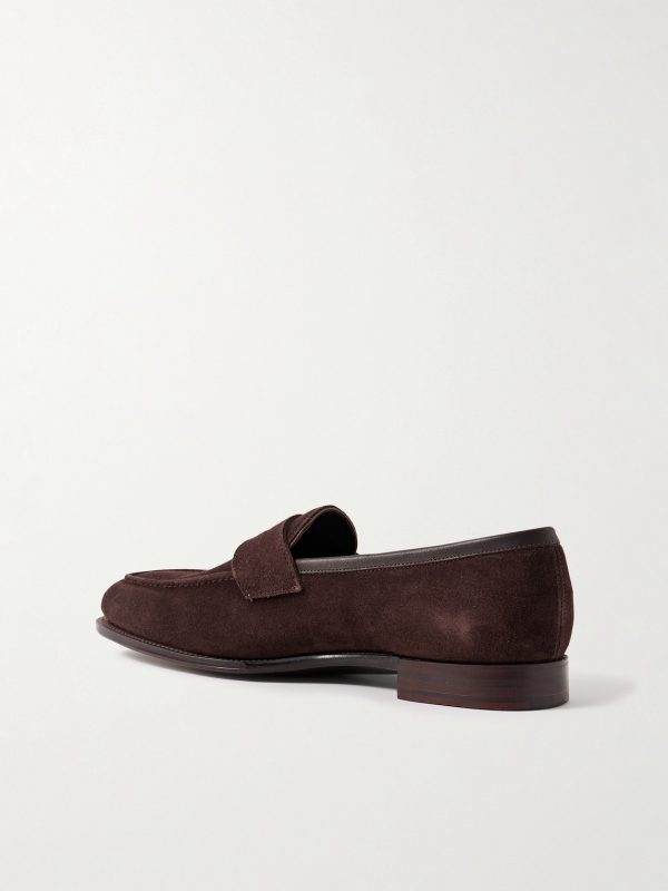 Bradley II Suede Penny Loafers - BK Bradley II Suede Penny Loafers - BK