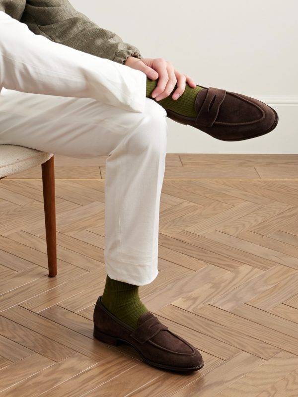Bradley II Suede Penny Loafers - OU Bradley II Suede Penny Loafers - OU