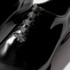 Merlin Whole-Cut Patent-Leather Oxford Shoes - CU
