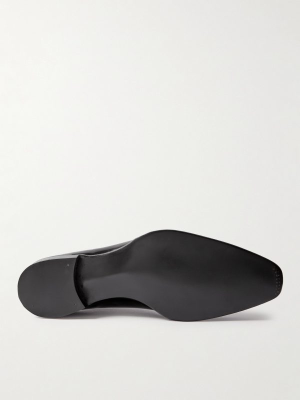Merlin Whole-Cut Patent-Leather Oxford Shoes - E1