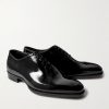 Merlin Whole-Cut Patent-Leather Oxford Shoes - FR