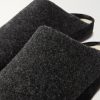 Suede-Trimmed Shearling-Lined Recycled-Wool Slippers - CU