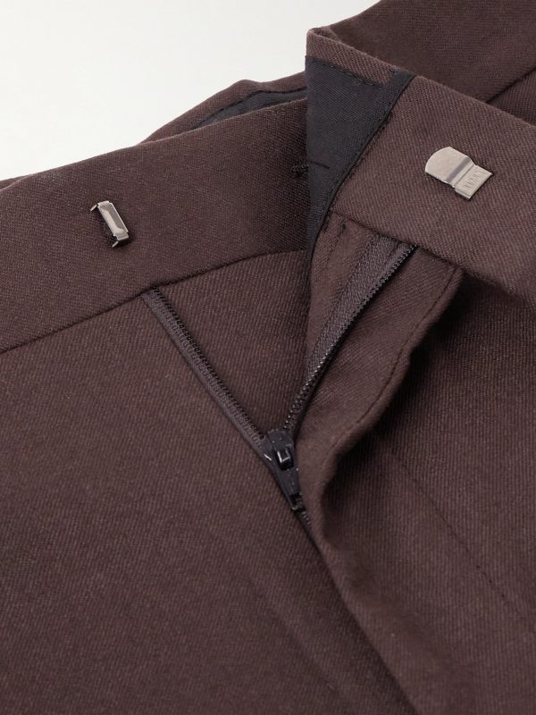 Sebastian Straight-Leg Wool Trousers - E1