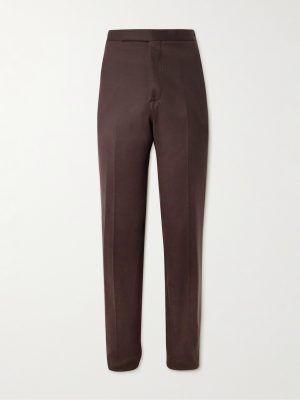 Sebastian Straight-Leg Wool Trousers