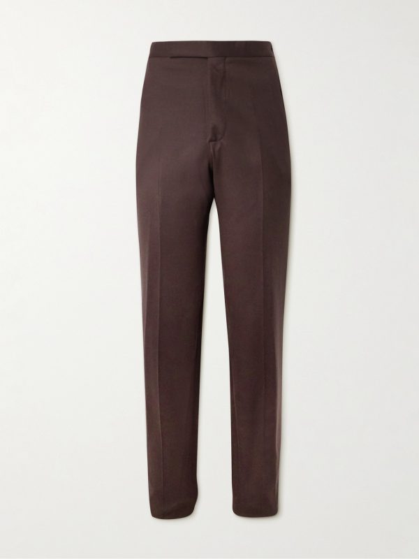 Sebastian Straight-Leg Wool Trousers
