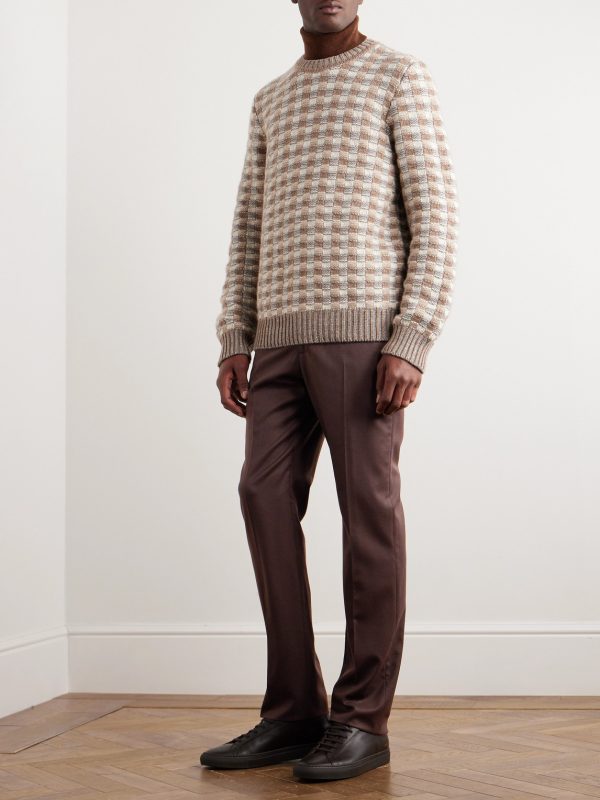 Sebastian Straight-Leg Wool Trousers - OU