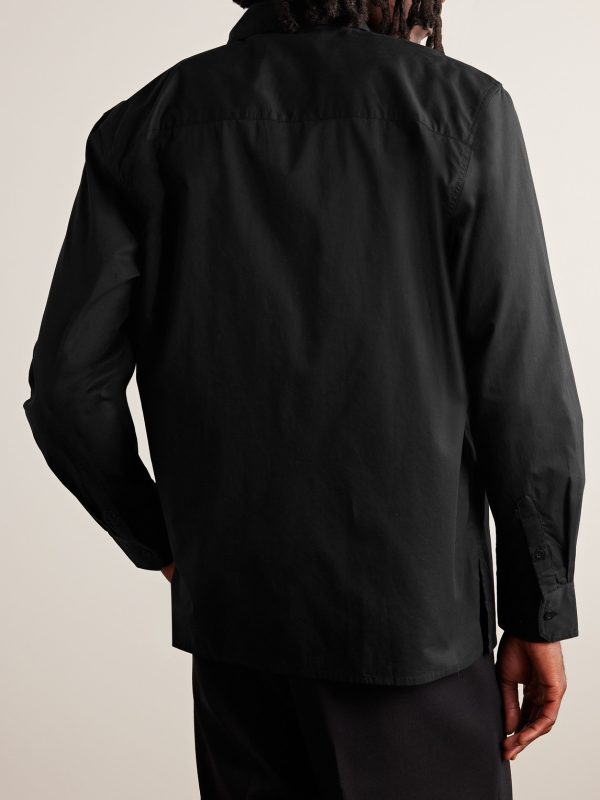 Finn Cotton-Poplin Shirt - BK Finn Cotton-Poplin Shirt - BK