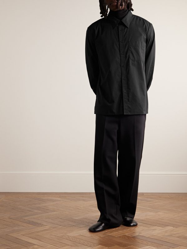 Finn Cotton-Poplin Shirt - OU Finn Cotton-Poplin Shirt - OU