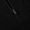Heston Ribbed Cashmere Half-Zip Sweater - CU Heston Ribbed Cashmere Half-Zip Sweater - CU