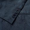 Silk Jacquard Suit Jacket - CU Silk Jacquard Suit Jacket - CU