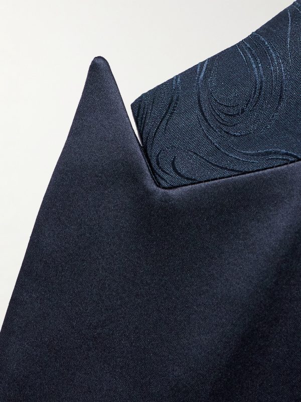Silk Jacquard Suit Jacket - E1 Silk Jacquard Suit Jacket - E1