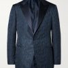 Silk Jacquard Suit Jacket Silk Jacquard Suit Jacket