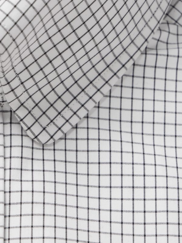 Slim-Fit Checked Cotton-Poplin Shirt - CU