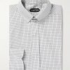 Slim-Fit Checked Cotton-Poplin Shirt