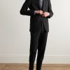 O'Connor Slim-Fit Checked Wool Suit Jacket - OU