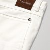 Slim-Fit Straight-Leg Cotton-Blend Moleskin Trousers - CU Slim-Fit Straight-Leg Cotton-Blend Moleskin Trousers - CU
