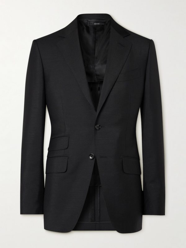 O'Connor Slim-Fit Mohair and Wool-Blend Suit Jacket O'Connor Slim-Fit Mohair and Wool-Blend Suit Jacket