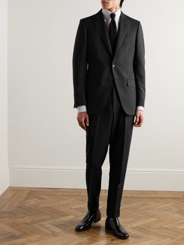 O'Connor Slim-Fit Mohair and Wool-Blend Suit Jacket - OU O'Connor Slim-Fit Mohair and Wool-Blend Suit Jacket - OU