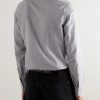 Slim-Fit Button-Down Collar Puppytooth Cotton and Lyocell-Blend Shirt - BK Slim-Fit Button-Down Collar Puppytooth Cotton and Lyocell-Blend Shirt - BK