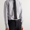 Slim-Fit Button-Down Collar Puppytooth Cotton and Lyocell-Blend Shirt - FR Slim-Fit Button-Down Collar Puppytooth Cotton and Lyocell-Blend Shirt - FR