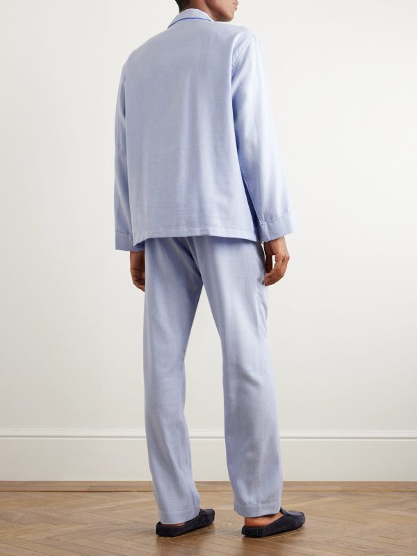Cotton-Twill Pyjama Set - BK