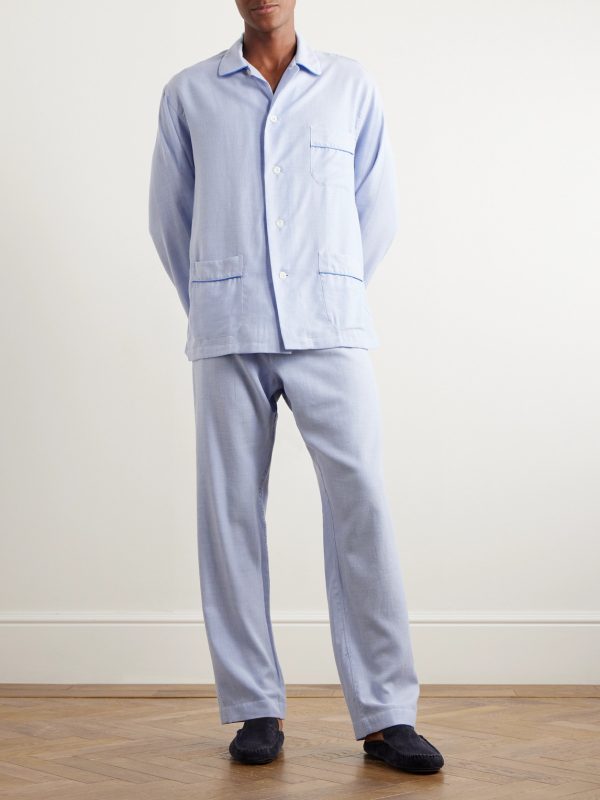 Cotton-Twill Pyjama Set - OU