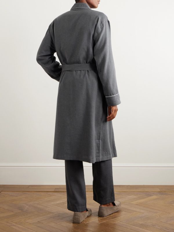 Cotton Robe - BK Cotton Robe - BK